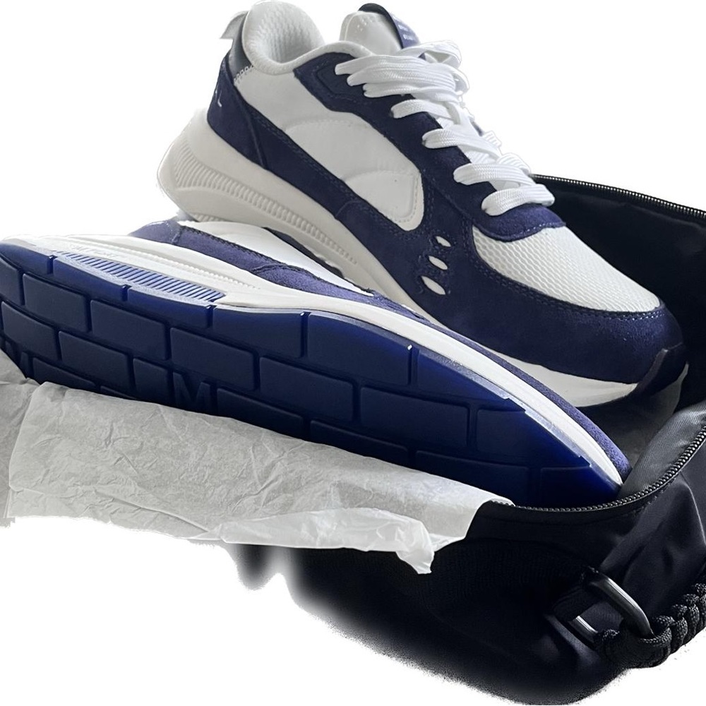 New shoes Municipal for men blue and white